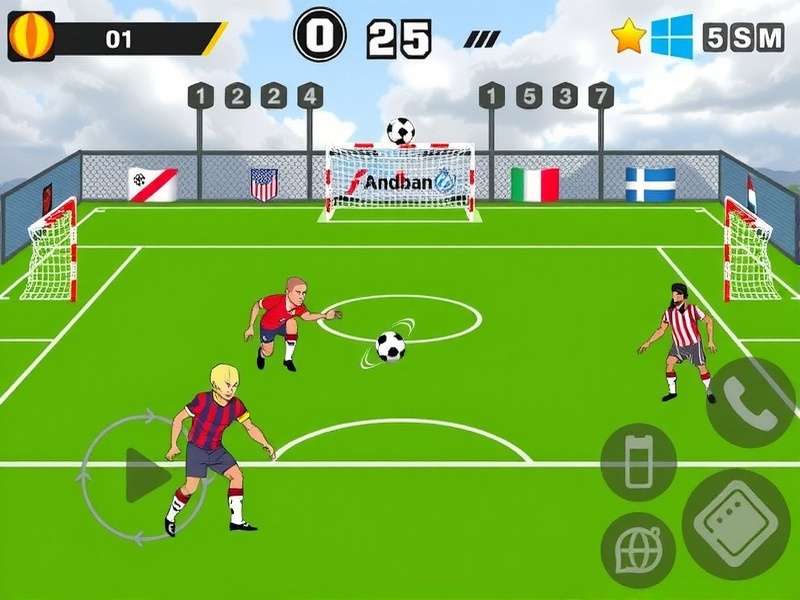 Daman Handball King Gameplay Screenshot